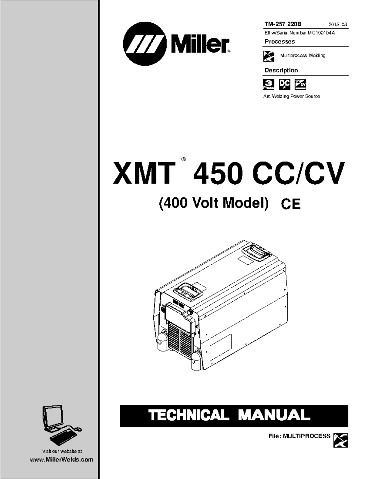 Xmt 450 cc - Mantenimiento a máquina de soldar - Arc Welding Power ...