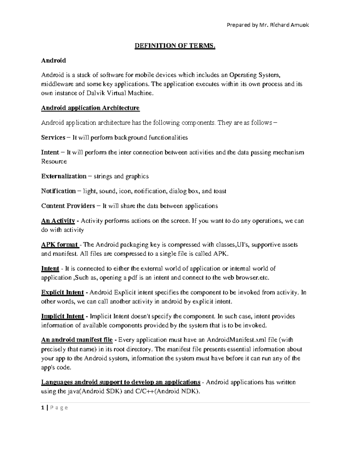 1- BIT 3.1 Android Terms - Warning: TT: undefined function: 32 ...