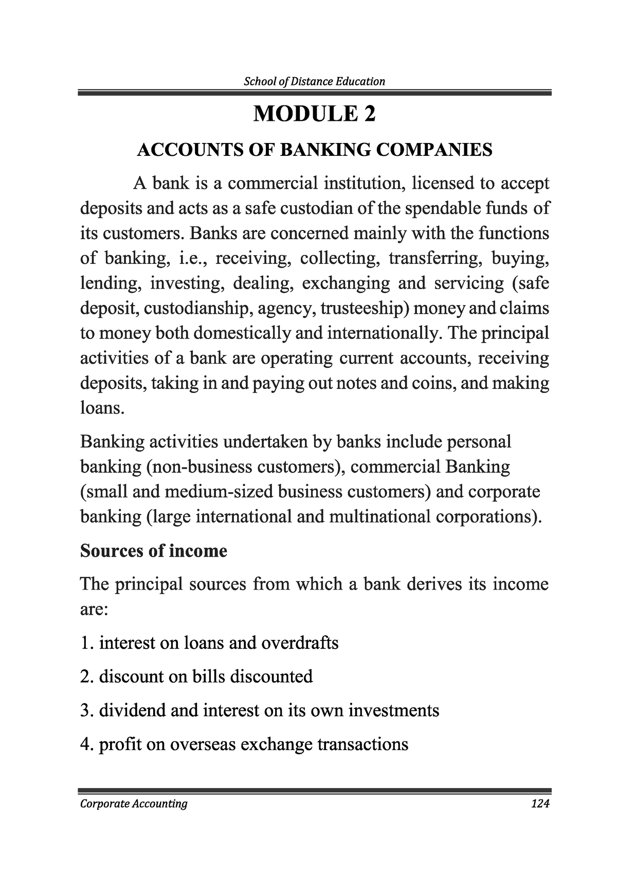 Corporate Accounting 3RD SEM( Banking Companies) - B.COM - Studocu