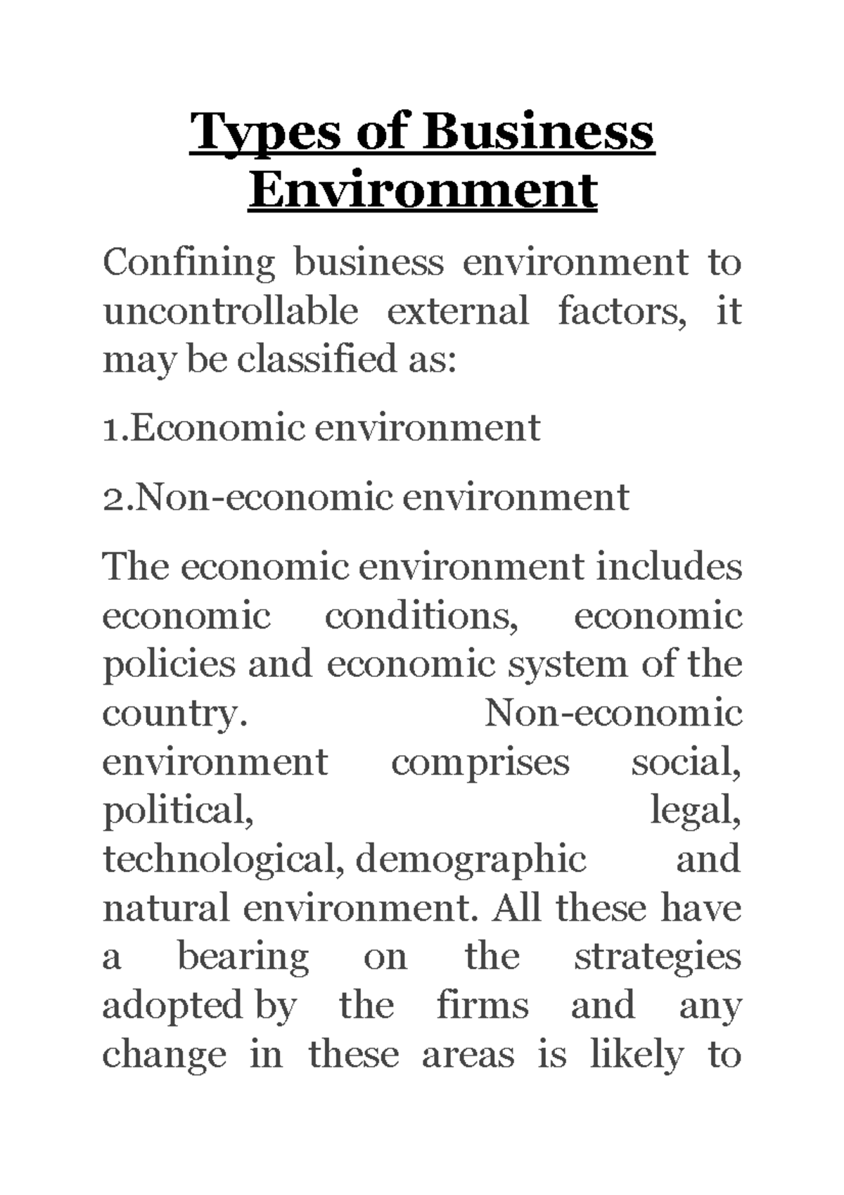 the-economic-environment