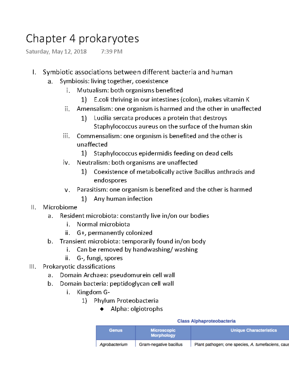 Chapter 4 Prokaryotes - Lecture Notes Ch 4 - Warning: TT: Undefined ...