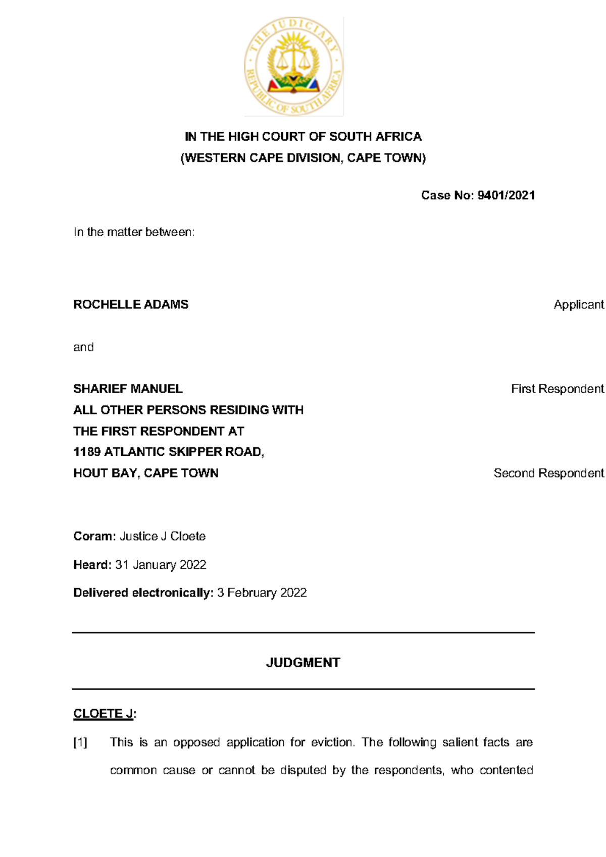 Fatal Attack In Zambia: High Court Decision - 84fw2jt