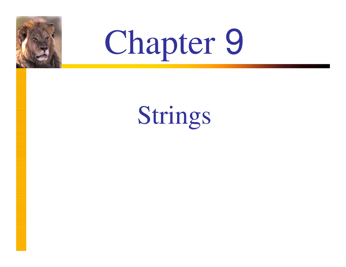 strings-chapter-9-strings-learning-objectives-an-array-type-for