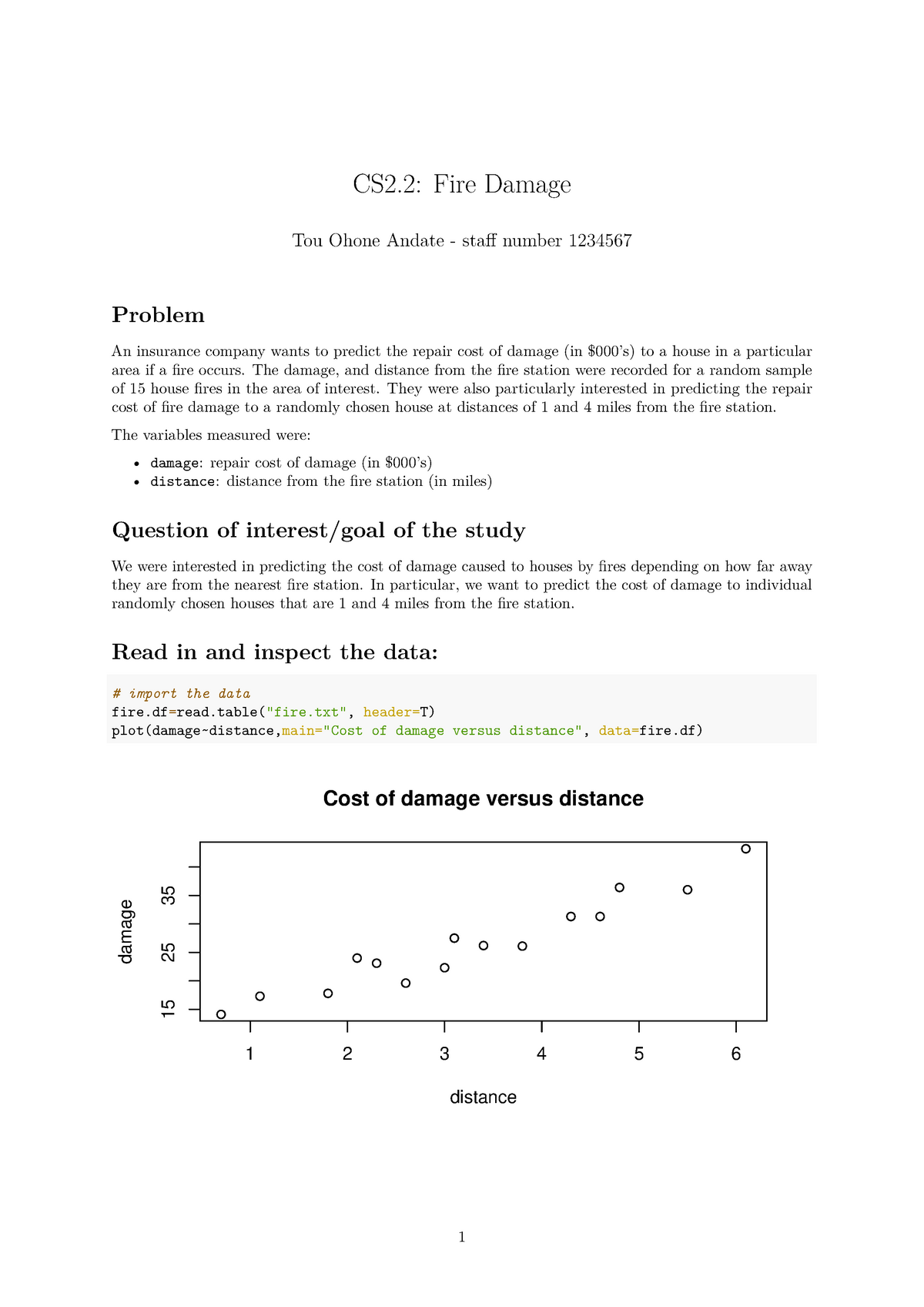 CS2 - practice - CS2: Fire Damage Tou Ohone Andate - staff number