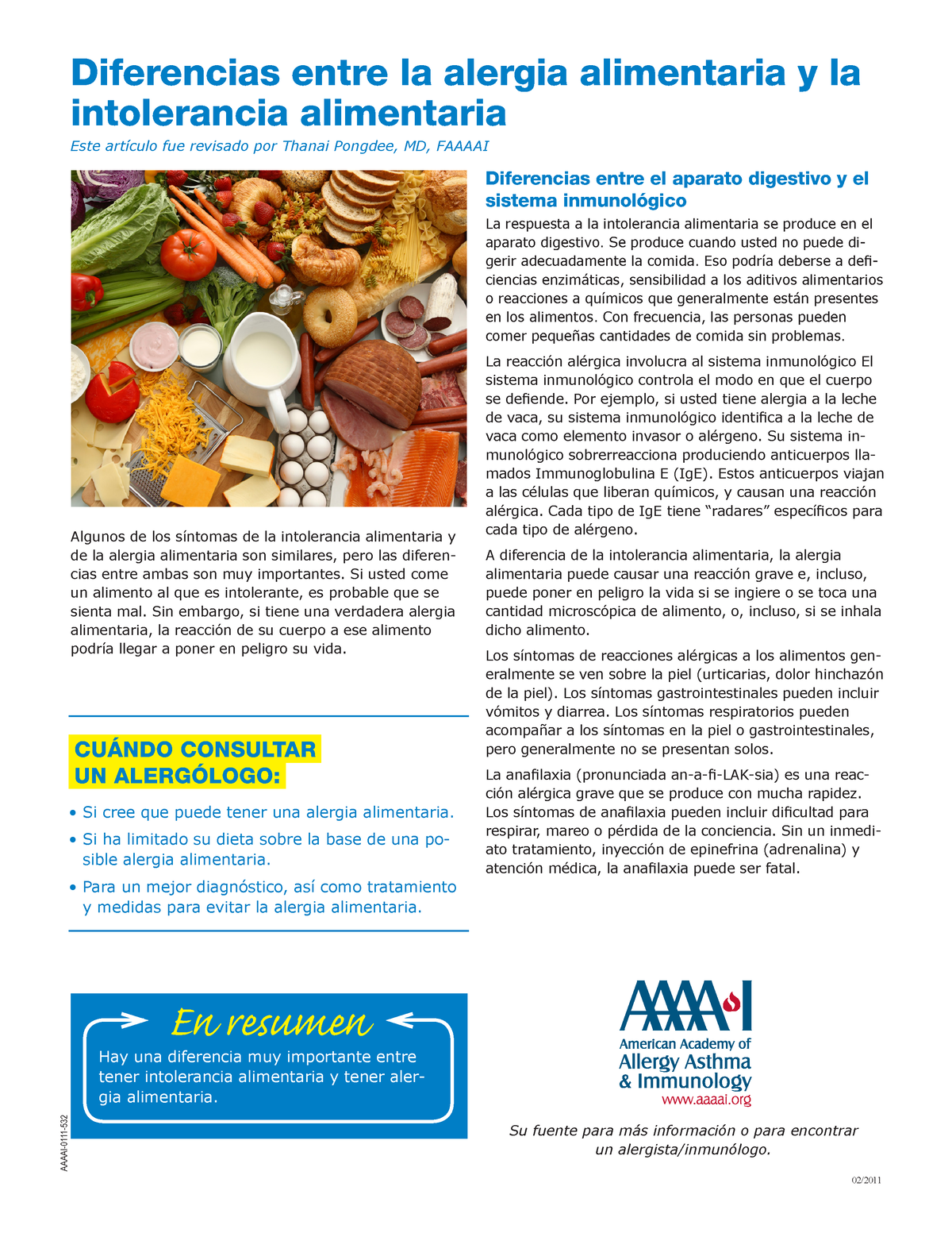 Alergias E Inolerancias Alimentarias Diferencias Entre La Alergia Alimentaria Y La