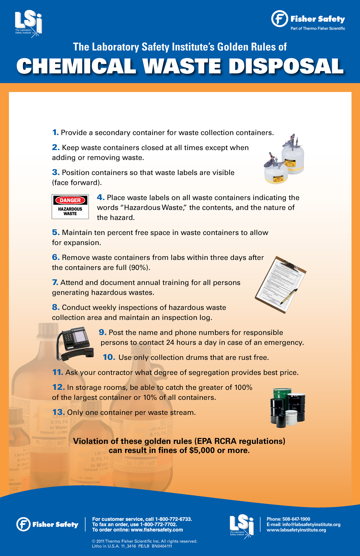 Chemical Waste Disposal Fisher ChemiCal Waste Disposal The Laboratory