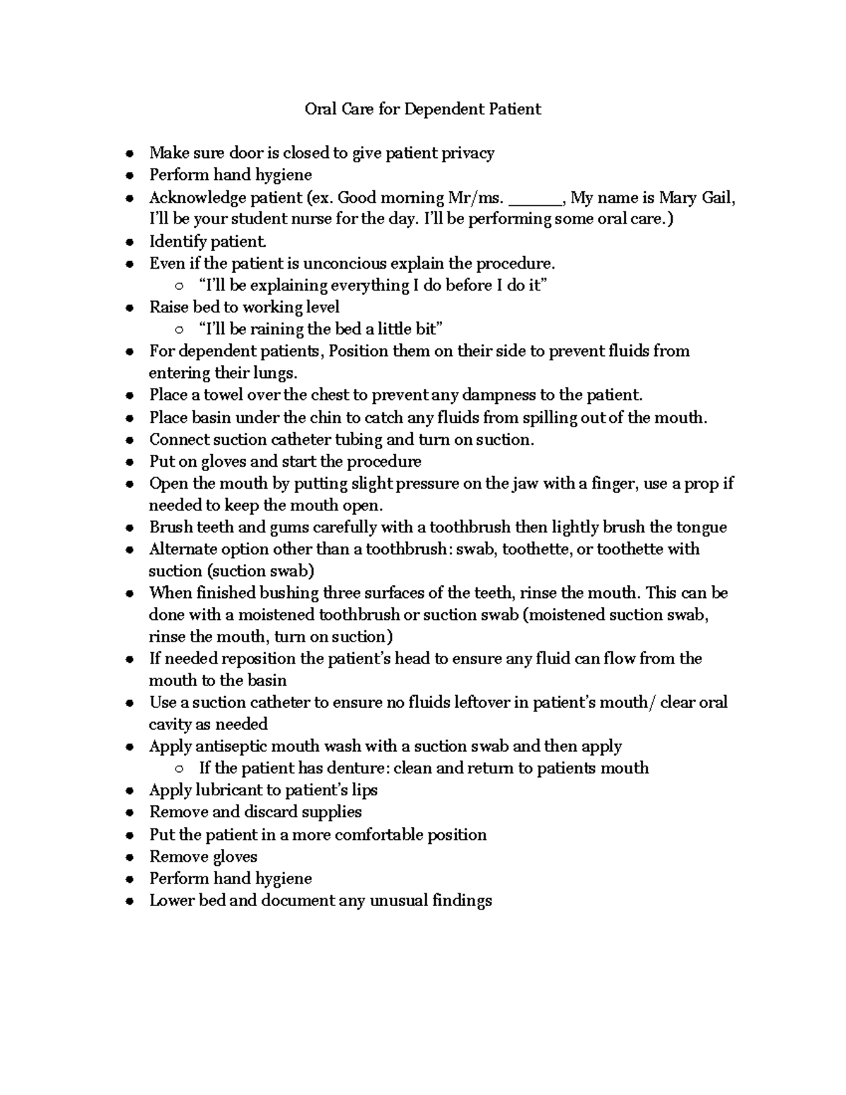Patient Oral Care: Simple Changes, Huge Results - hj0zhve