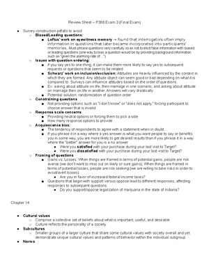 Consumer Behavior Need To Know Study Guide - How Do They Vary In The ...