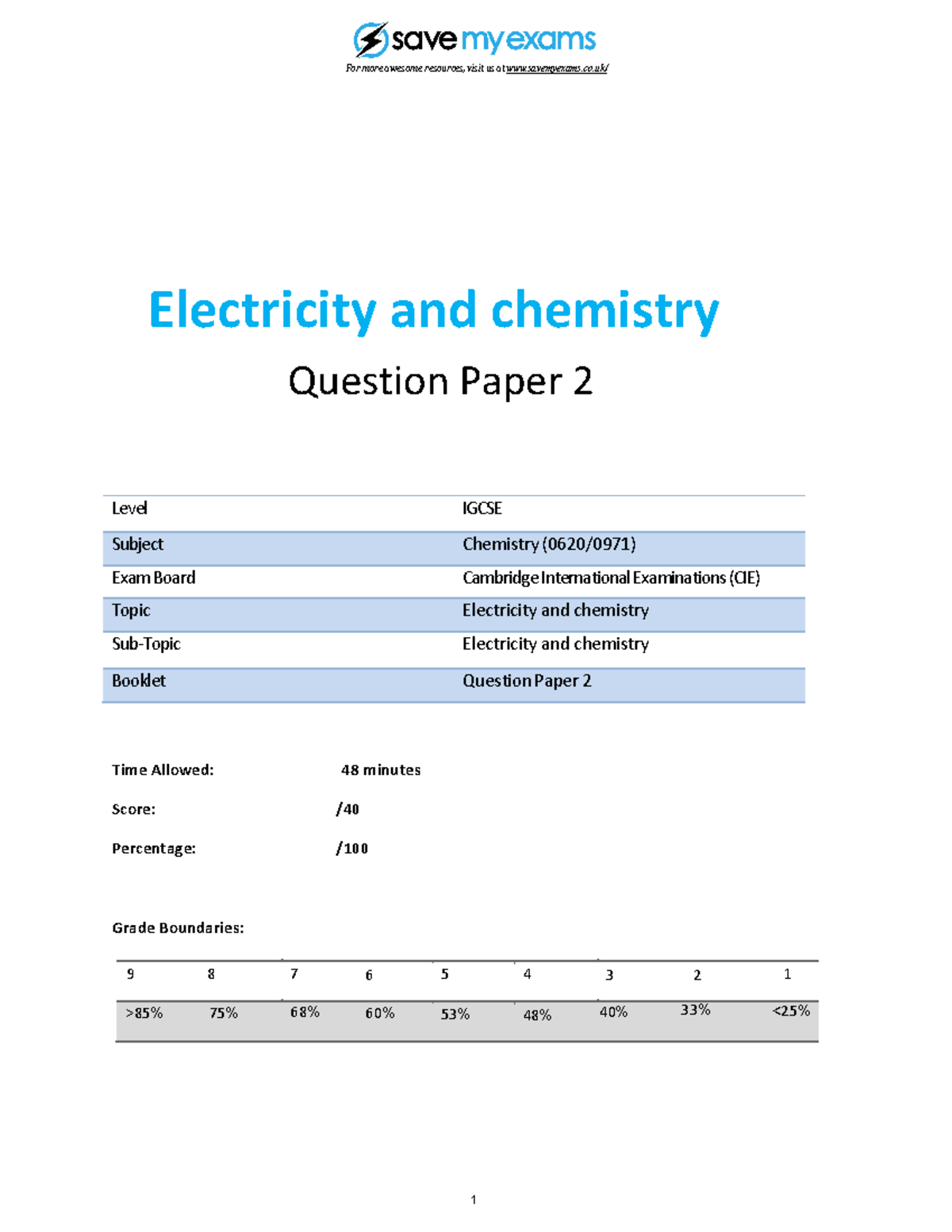 Electrolysis - ewqhbjqwvlebhlb.q - Electricity and chemistry Question ...