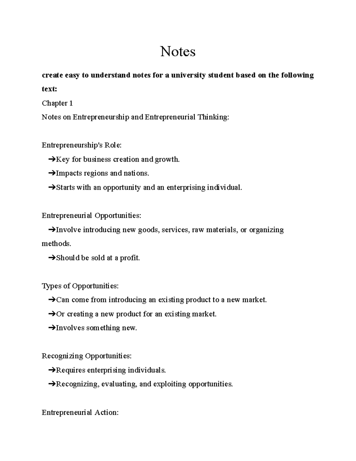 Notes 320 - Notes create easy to understand notes for a university ...