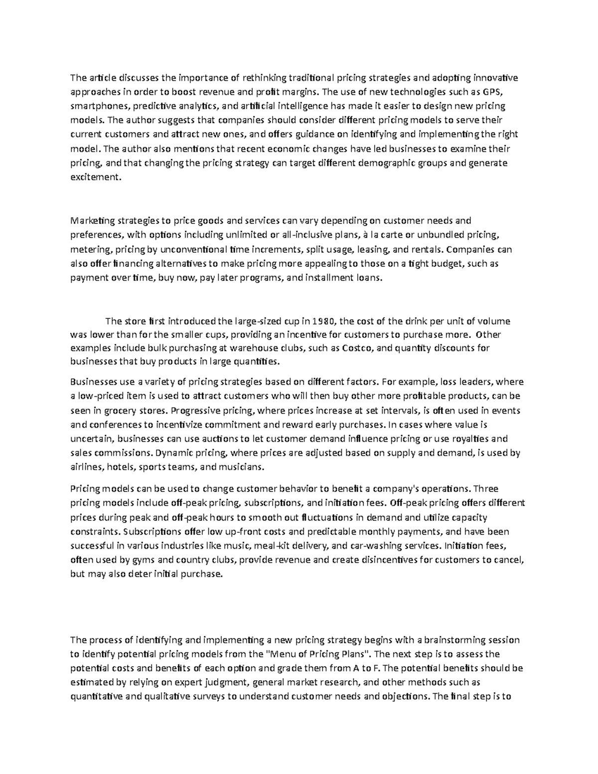 EXPAND YOUR PRICING PARADIGM visual data 3