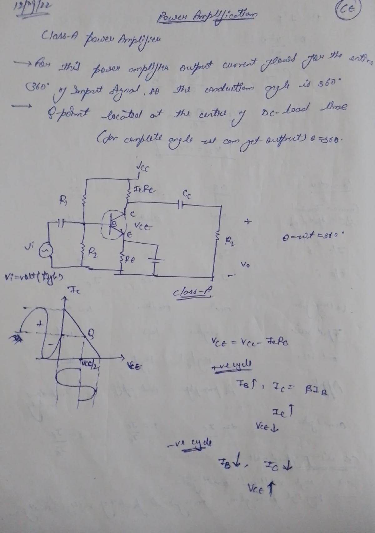 Power amplifiers LECTURE NOTES FROM RESONANCE KOTA Matheamtics