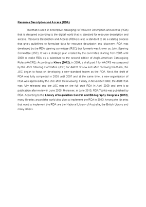 10 - Descriptive cataloguing codes and the anatomy of AACR2 2 - l ...