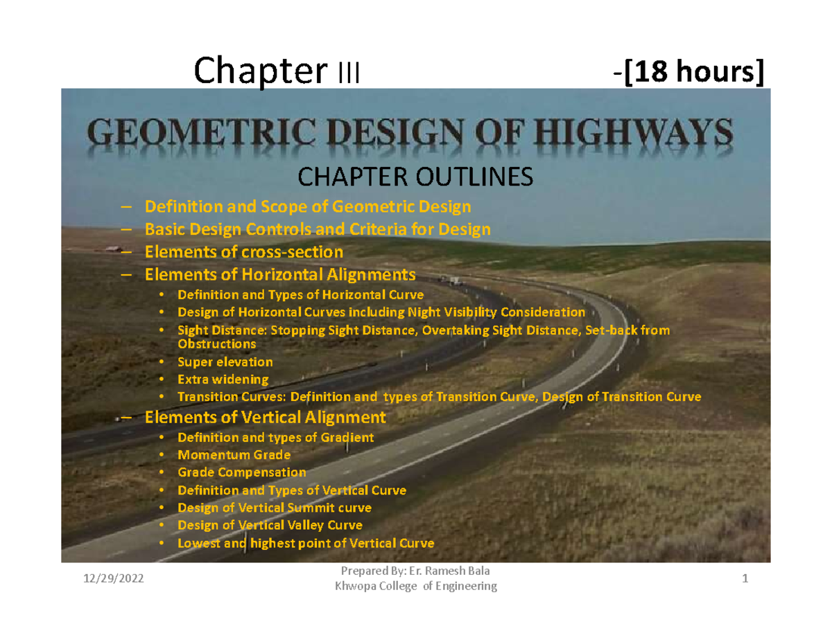 Chpt 3 GD (HA) - sfd s - ####### CHAPTER OUTLINES Definition and Scope ...
