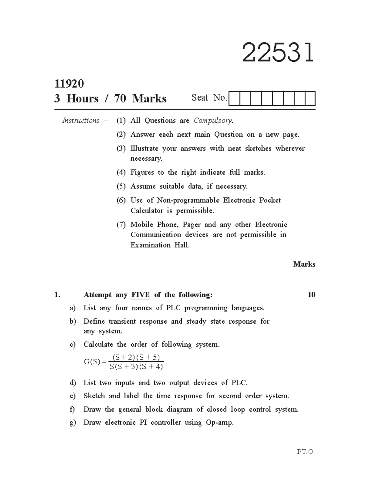22531-2019-Winter-question-paper[Msbte study resources] - 22531 11920 3 ...