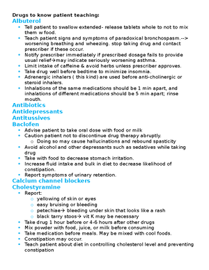 NUR 3250 Module 1 Introduction to Pharmacology for Nurses Study Guide ...