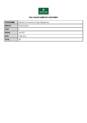 [Solved] Statement of Financial Position as at 31 Dec 2023 Assets Non ...