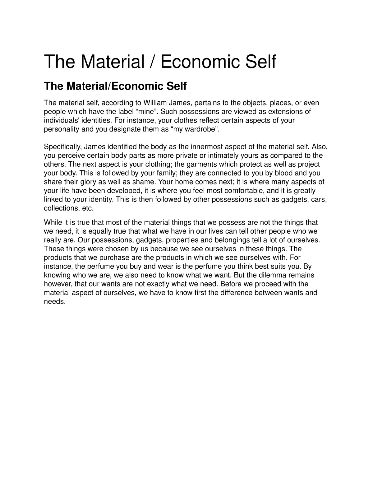 the-material-and-economic-self-the-mat-erial-economi-c-sel-f-the