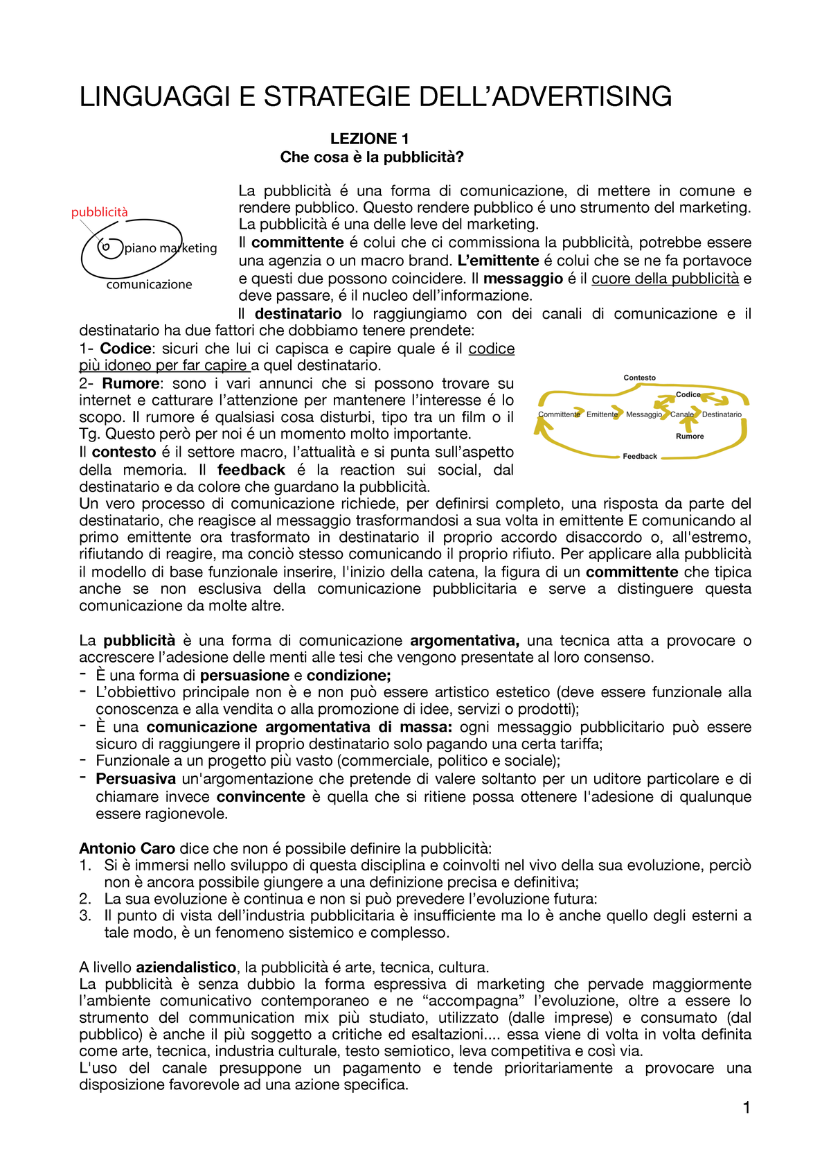 Linguaggi E Strategie DELL' Advertising - LINGUAGGI E STRATEGIE DELL ...