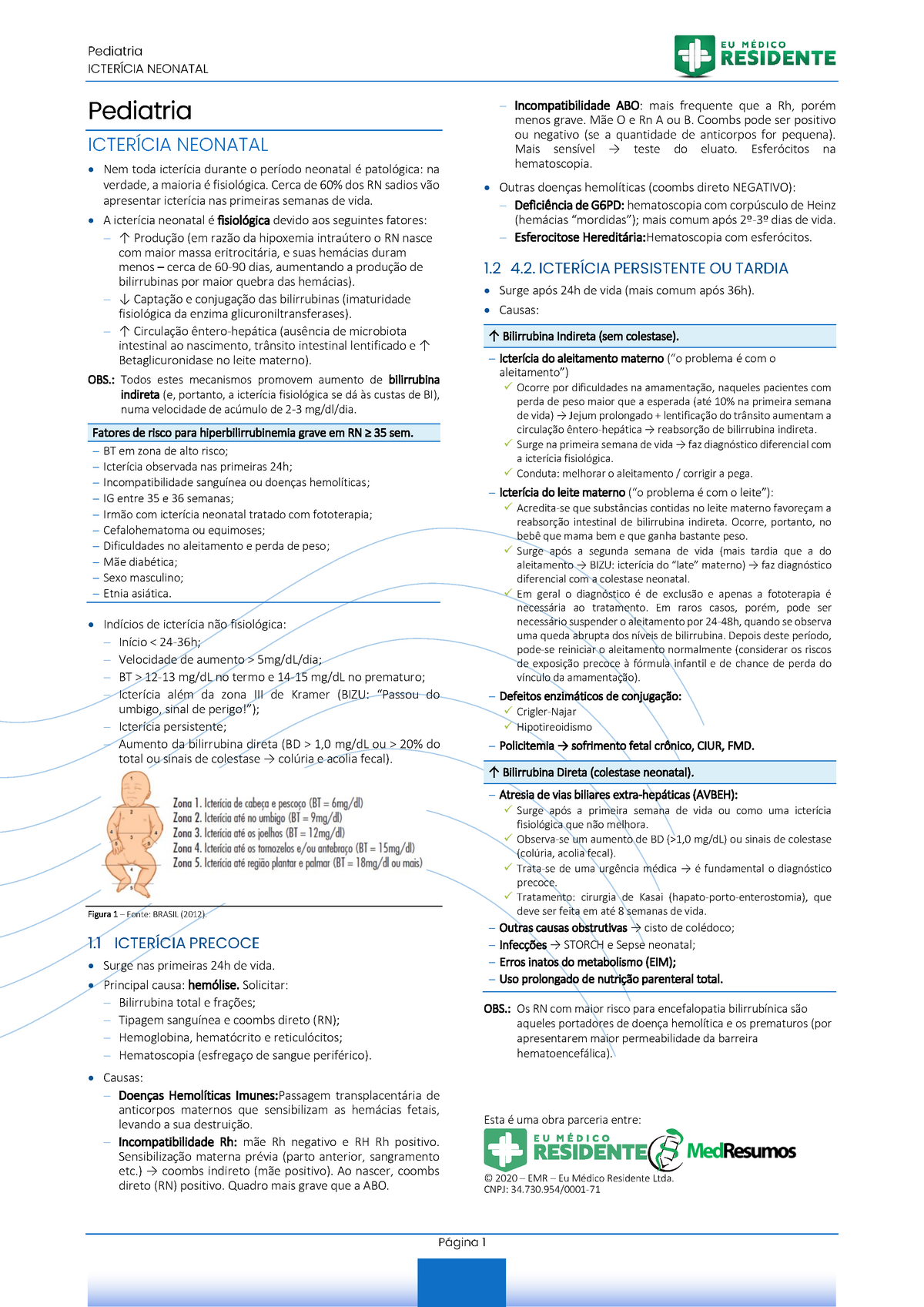 Icterícia e colestase neonatal