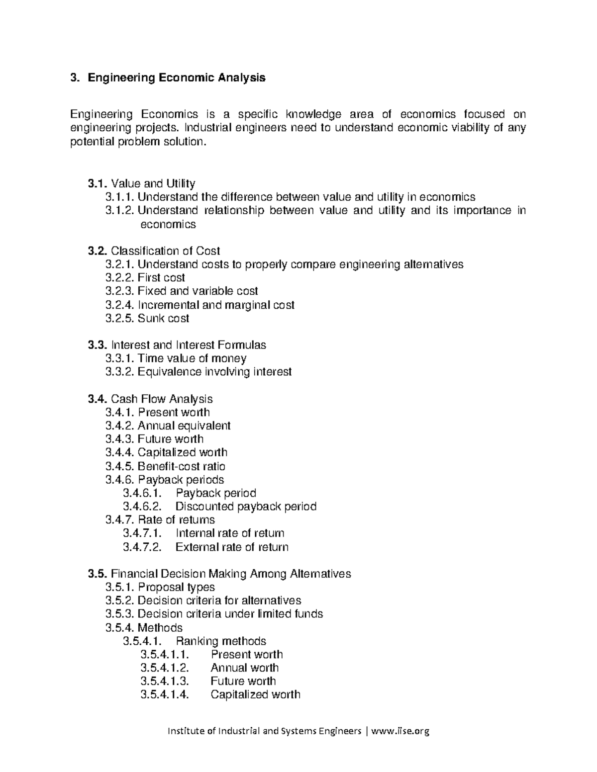 03 Engineering Econ Analysis V3 - Bedrijfseconomie - NHL Stenden ...