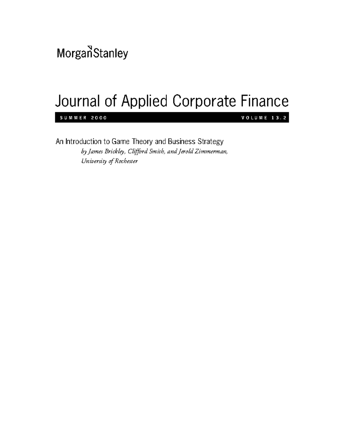 5-intro-to-game-theory-in-business-strat-journal-of-applied-corporate