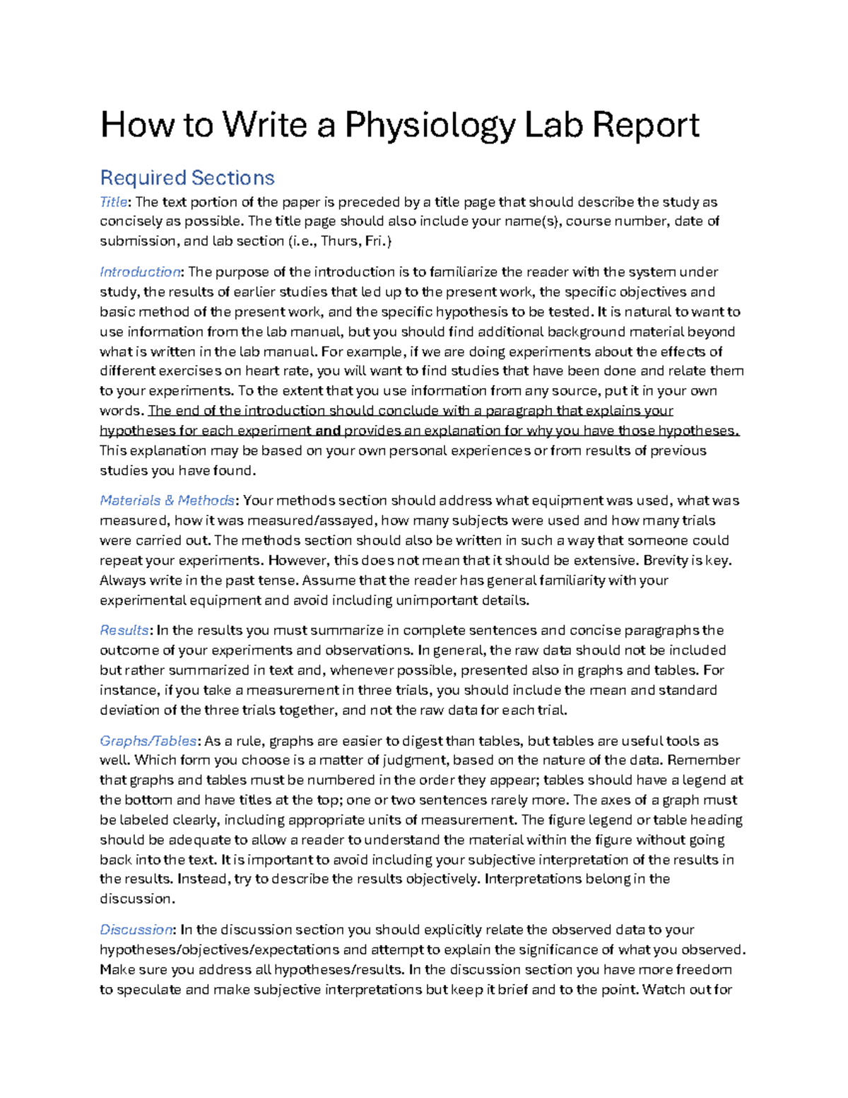 how-to-write-a-lab-report-how-to-write-a-physiology-lab-report