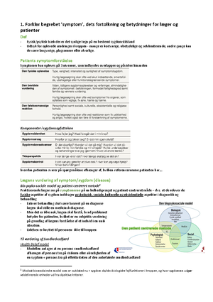 Noter Til Hele Faget Almen Medicin - Almen Medici Almen Praksis Som ...