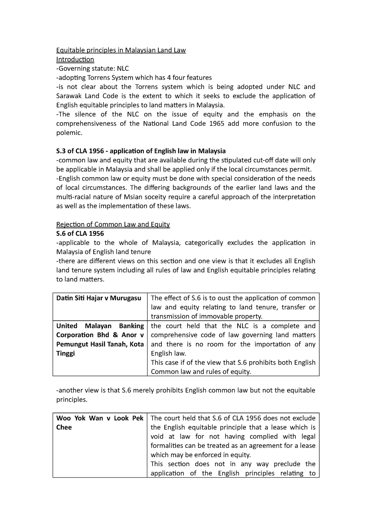 equitable assignment malaysia