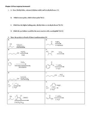 Document 40 - Chapter 15 Notes - Organic Chemistry 2 Chapter 15 ...