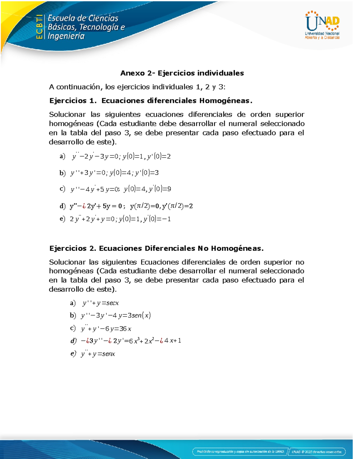 Anexo 4 - Ejercicios Tarea 2 - Anexo 2- Ejercicios Individuales A ...