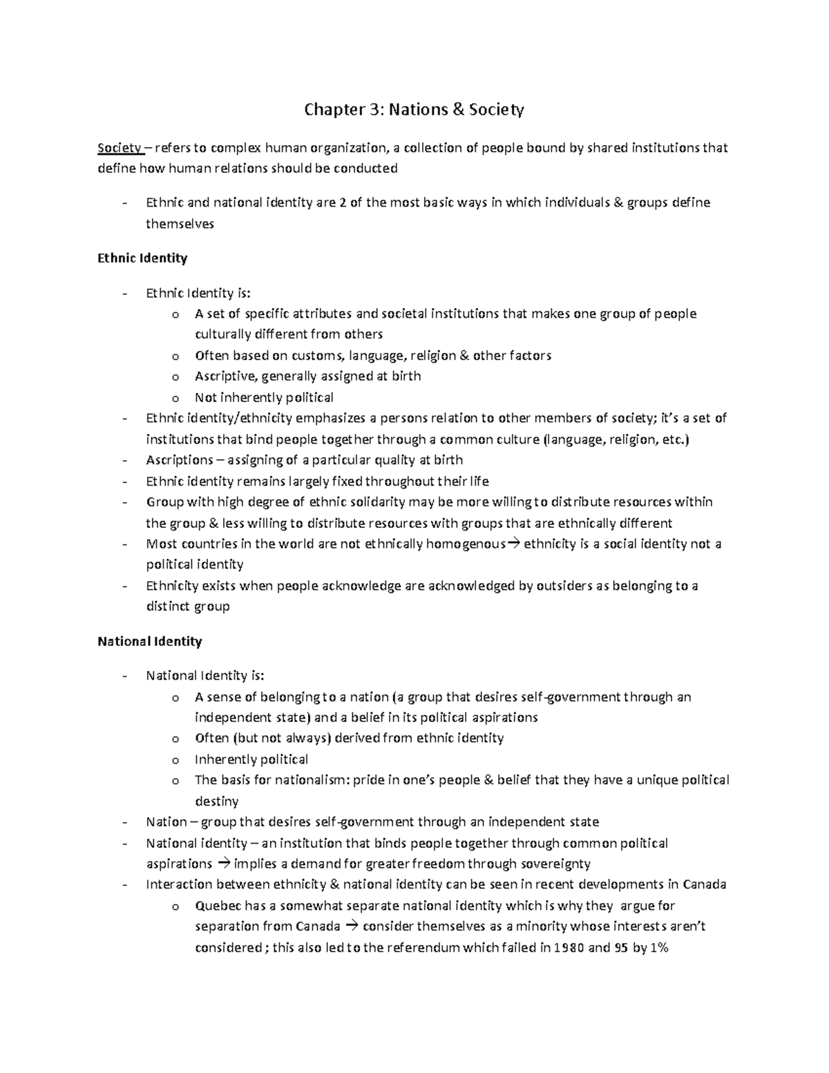 Summary Essentials of Comparative Politics - chapters 3-4 - Chapter 3 ...