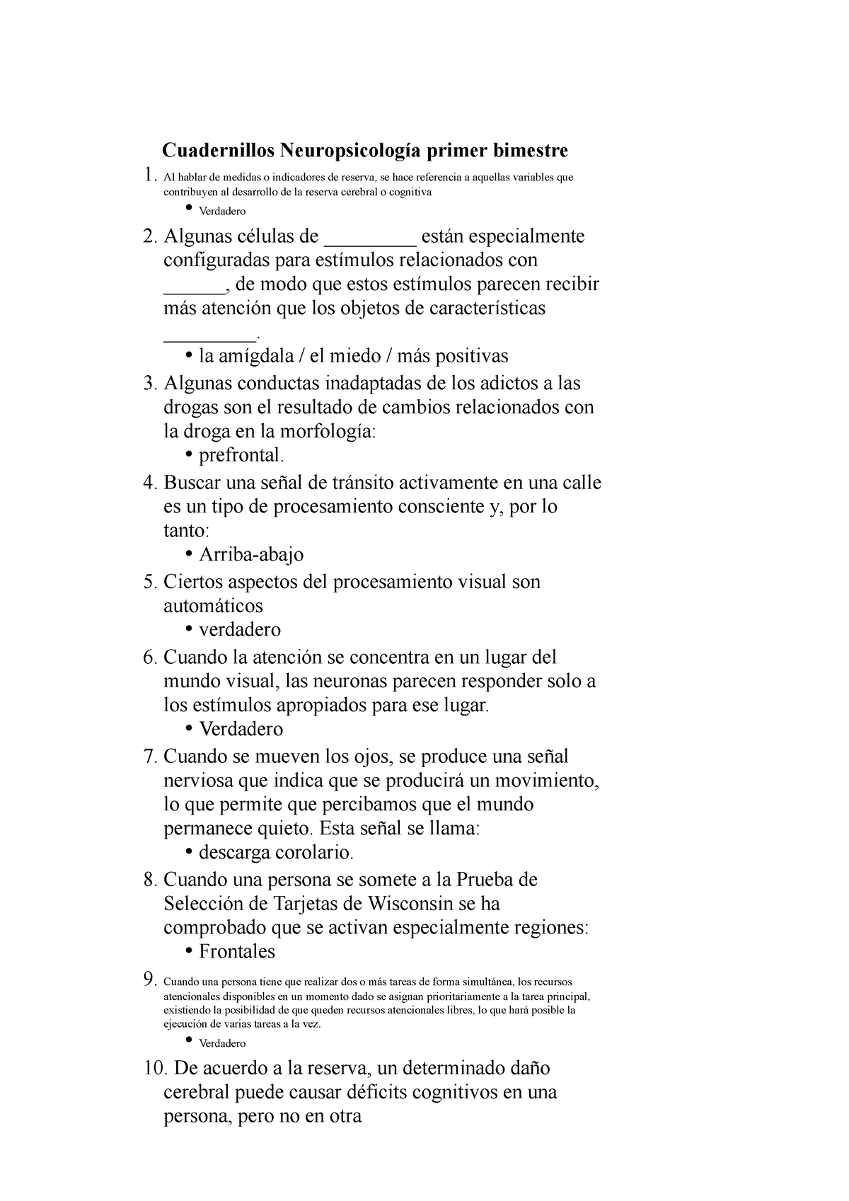 Cuadernillos Neuropsicología Primer Bimestre - Cuadernillos ...