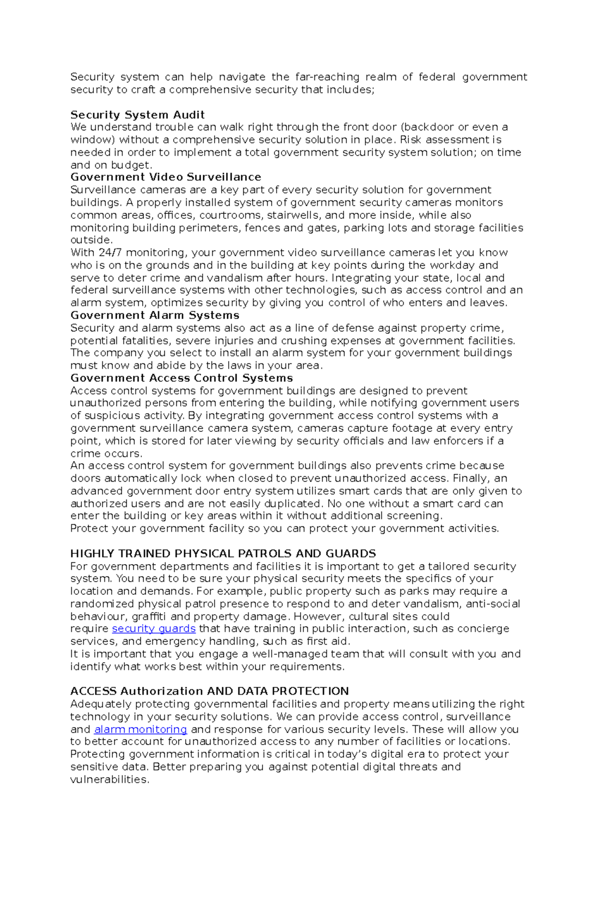 Security System Can Help Navigate The Far Risk Assessment Is Needed security-system-can-help-navigate-the-far-risk-assessment-is-needed