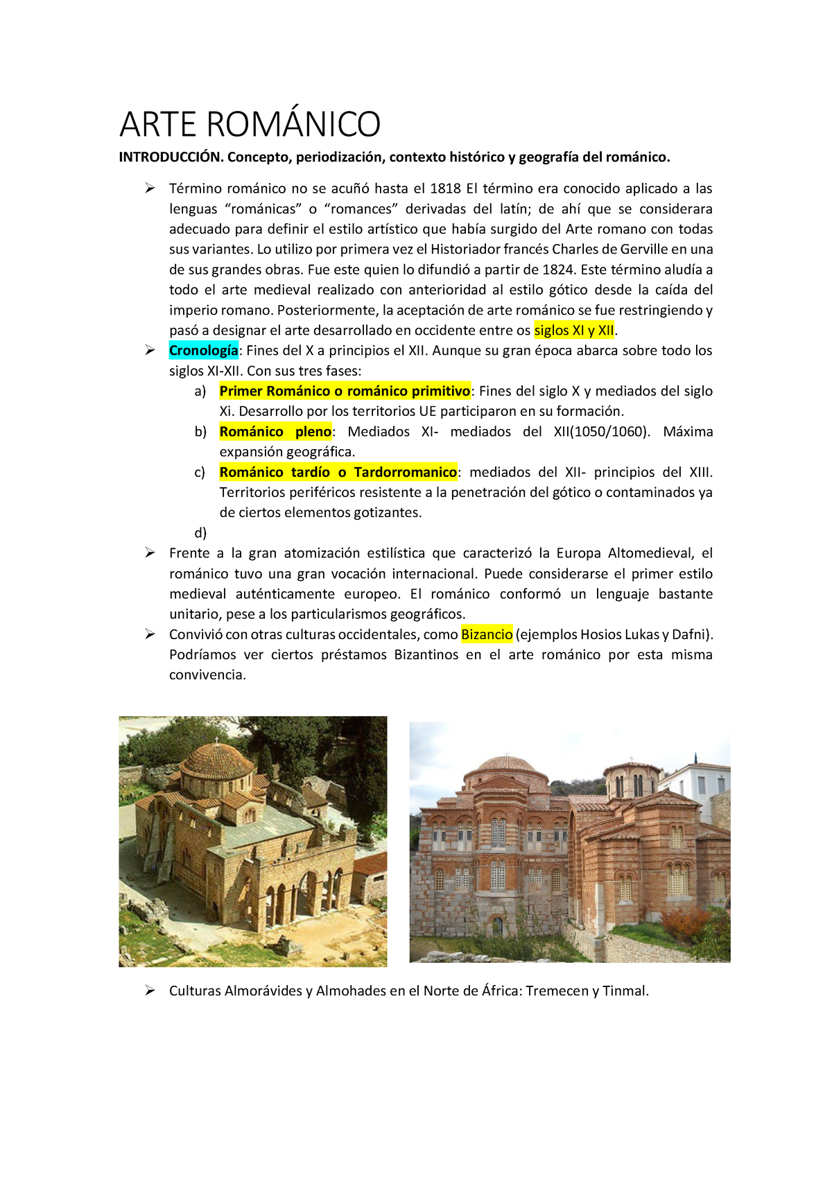 Romanico Arte RomÁnico IntroducciÓn Concepto Periodización Contexto Histórico Y Geografía 1651