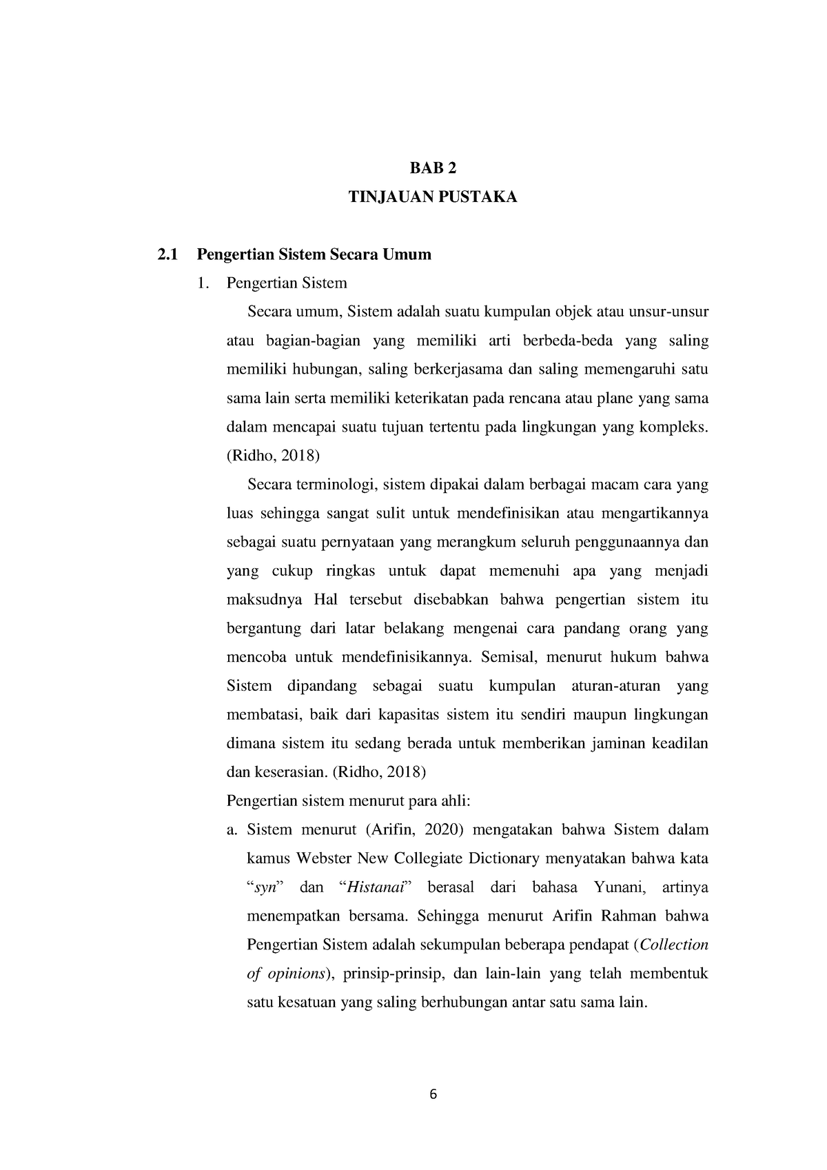 3. BAB 2 - Hope It Is Useful - 6 BAB 2 TINJAUAN PUSTAKA 2 Pengertian ...