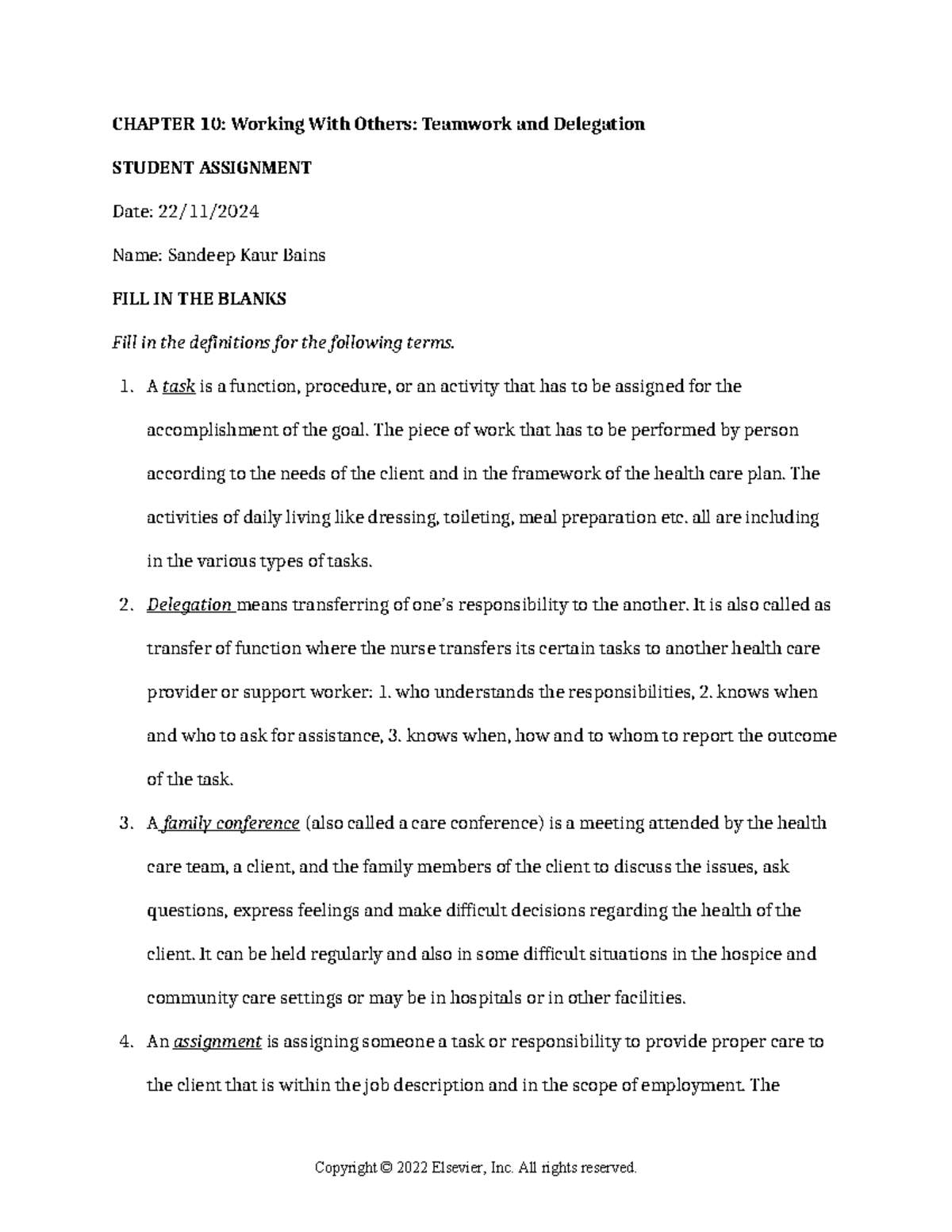 Chapter 010 1 - humar resources - CHAPTER 10: Working With Others ...