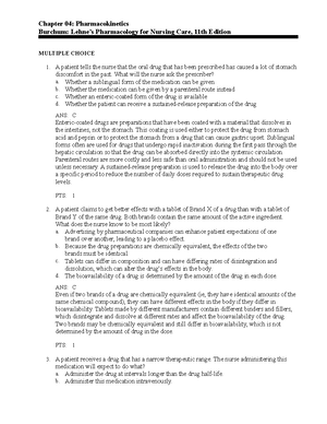 PHN 102 Week 4 - Notes - PHN 102 - Studocu