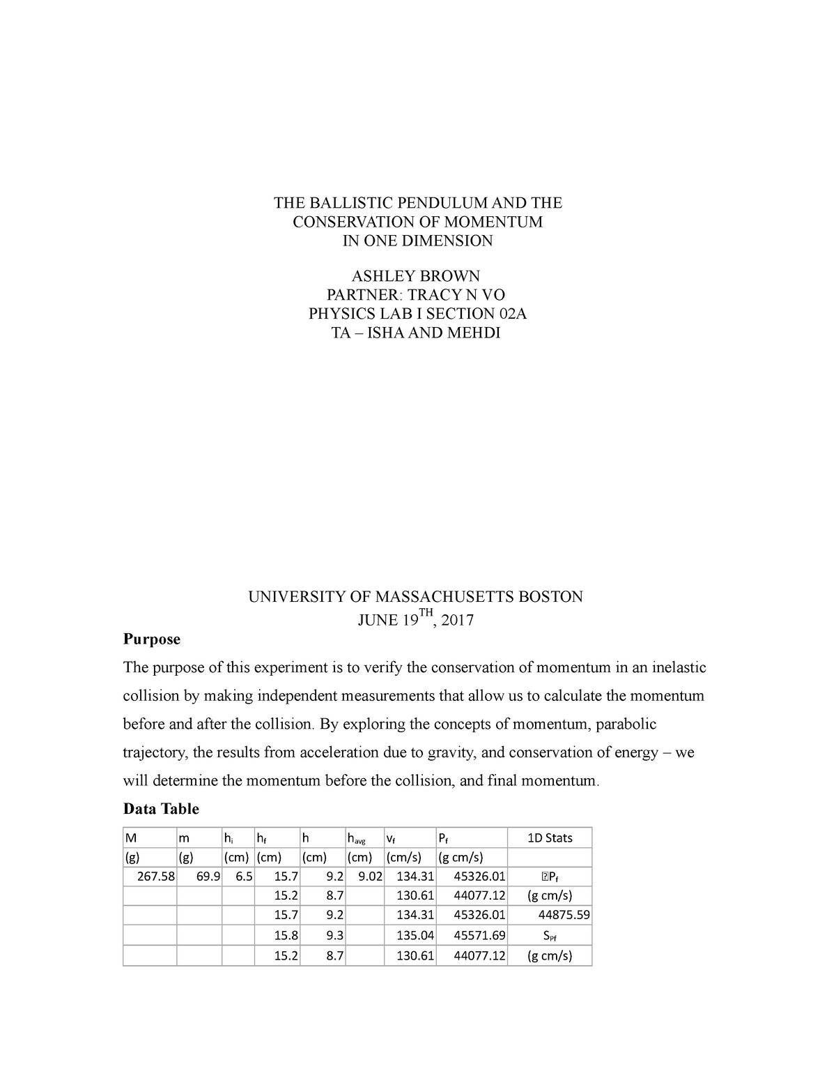 Lab Report 4 Grade B Physic181 Studocu
