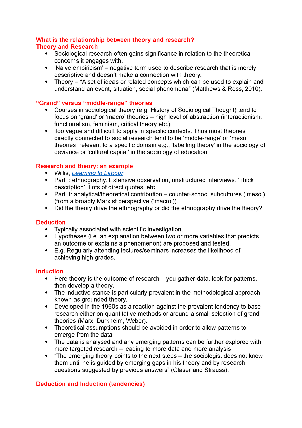 What Is The Relationship Between Theory And Research - ‘Naive ...