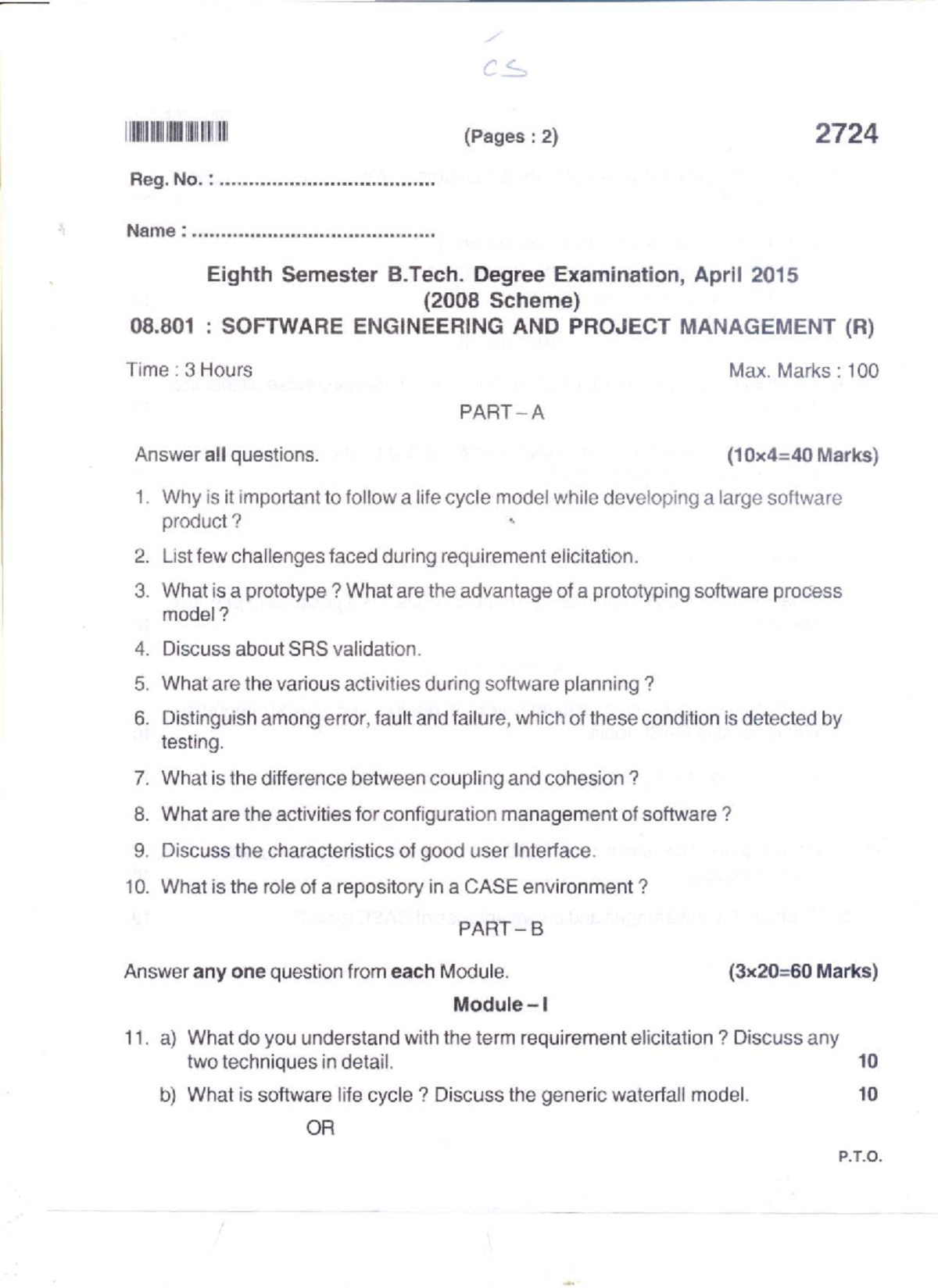 2724-software engineering and project management-april 2015-sch 2008 ...