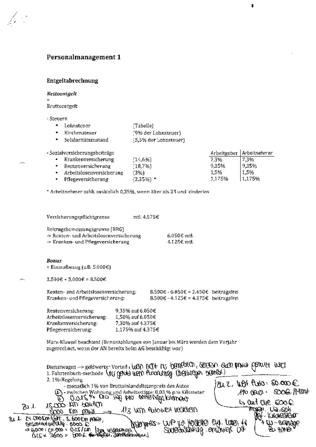 Personalmanagement Zusammenfassung Studocu