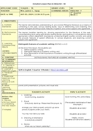 DLP SHS - Hope it helps. - APPLICANT CODE TchrSHS-058 Grade Level SHS ...