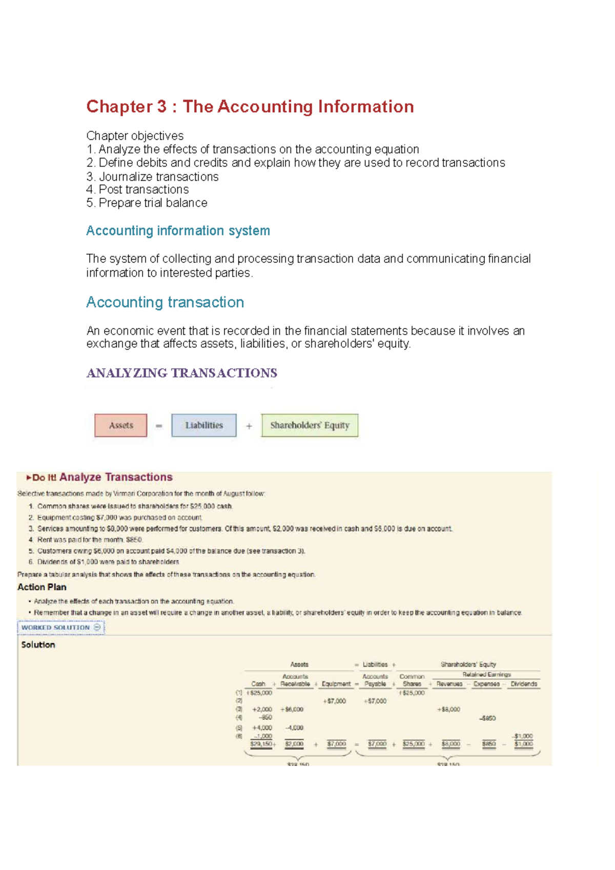 Acct-2121-midterm-study-guide Compress - Chapter 3 : The Accounting ...