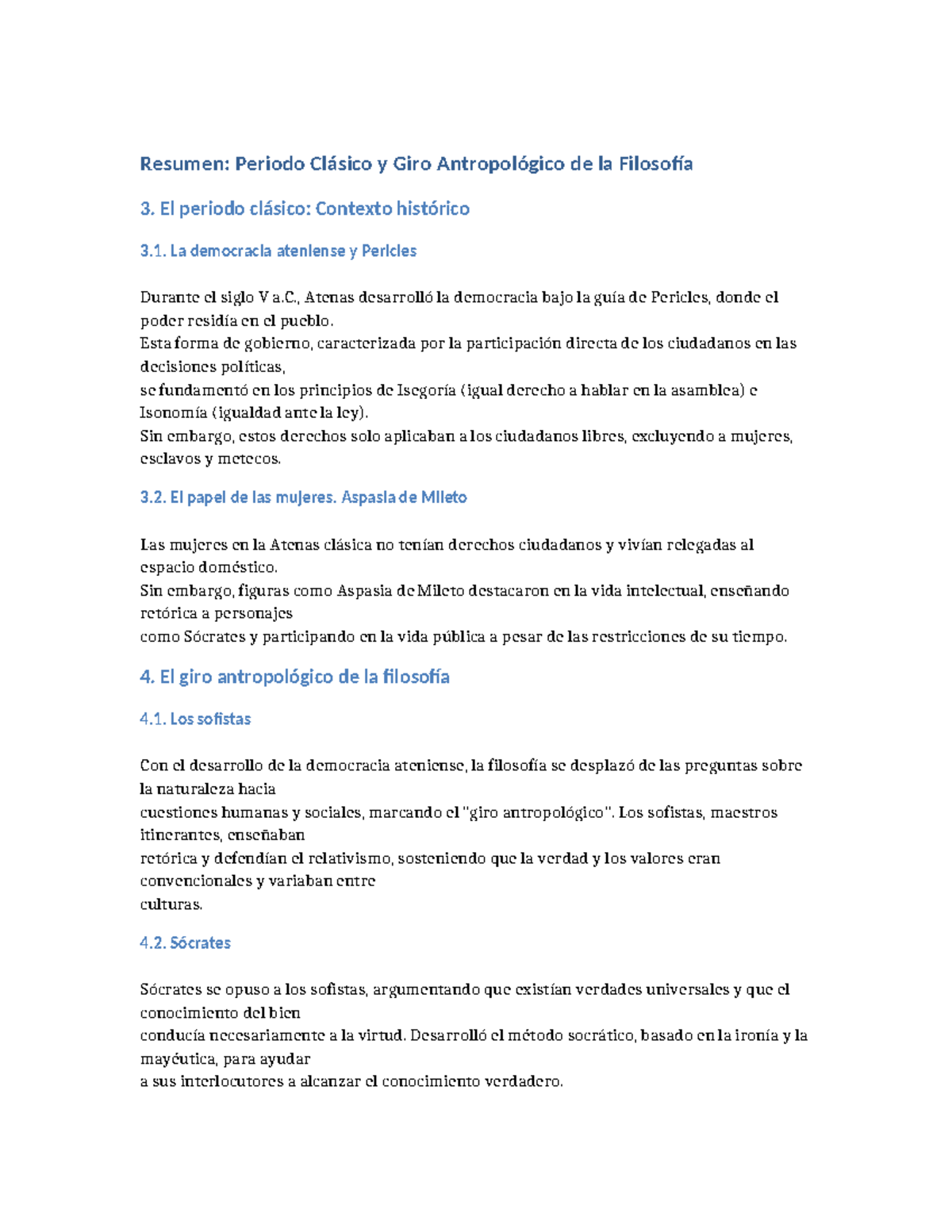 Resumen Periodo Clasico Giro Antropologico Resumen Periodo Clásico y