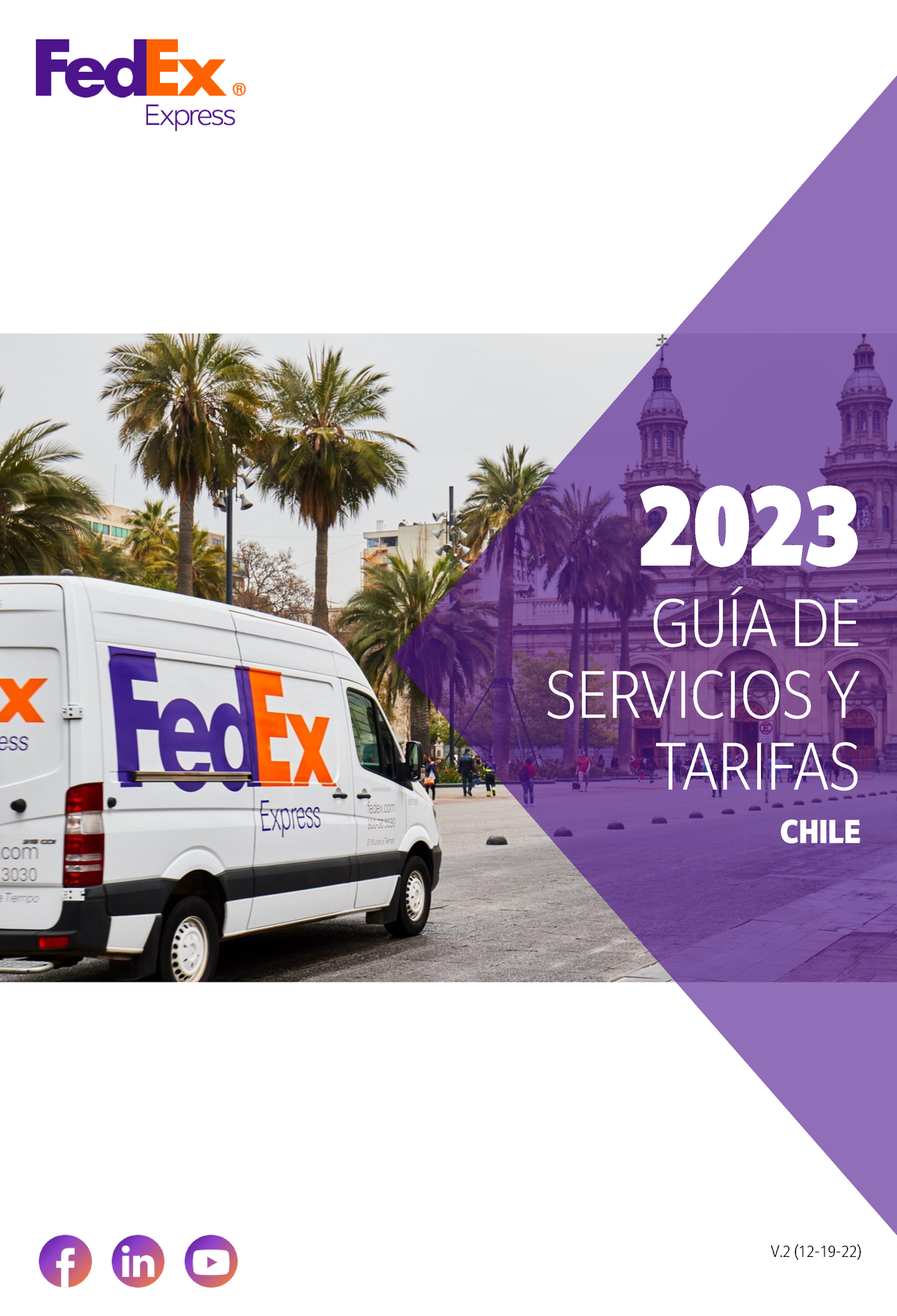 Fedex rates all es cl 2023 2023 GUÍA DE SERVICIOS Y TARIFAS CHILE V