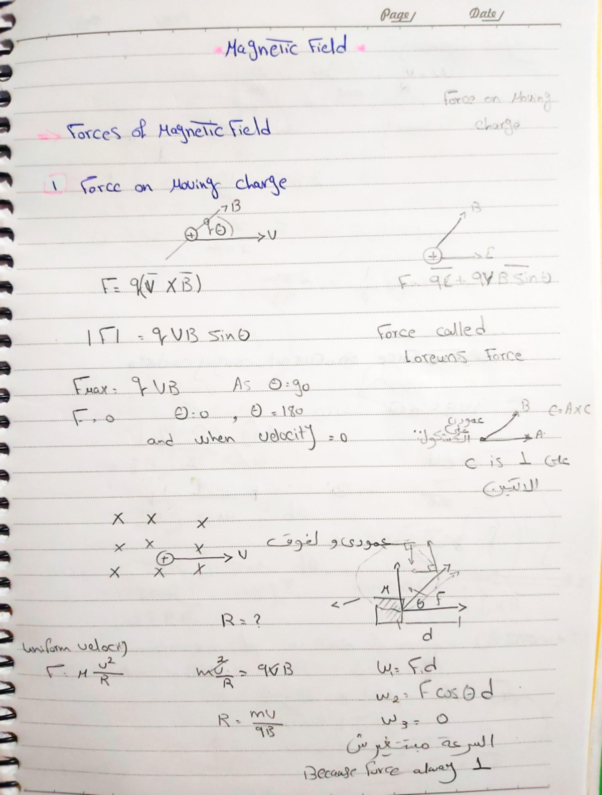 Magnetic Field - Phy - Physics - Studocu