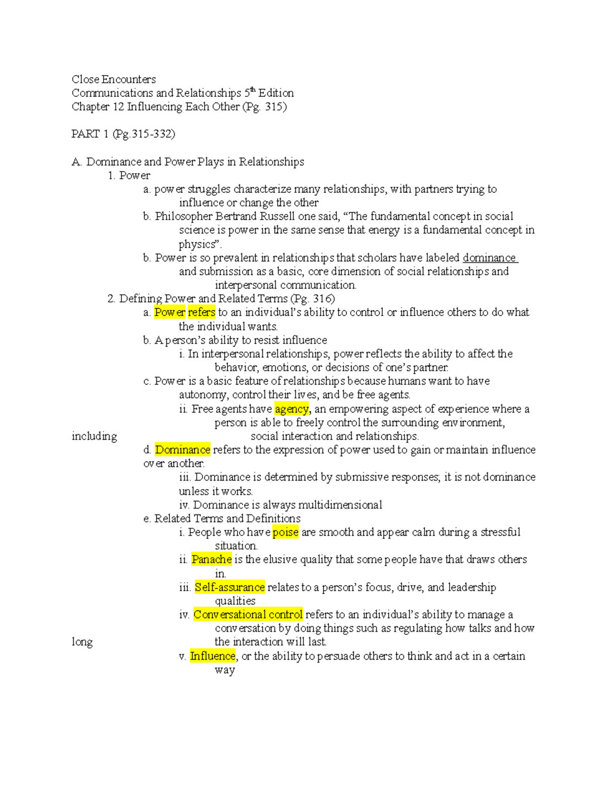 CJ421 Chapter 12 - Close Encounters Communications and Relationships ...