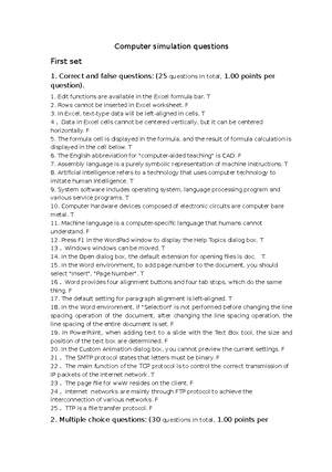Computer Fundamentals Questions and Answers - A) Host, keyboard ...