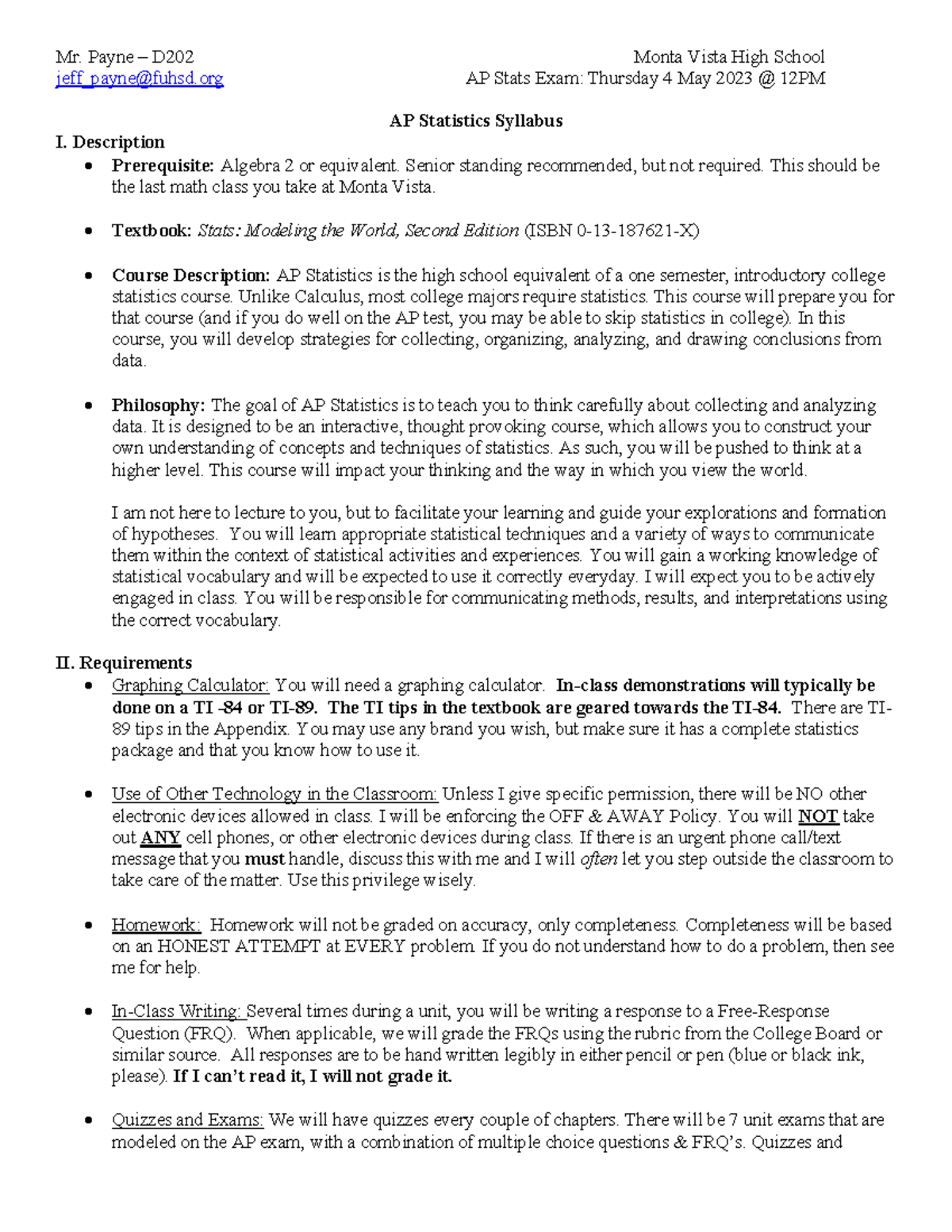 Stats+Syllabus+2022-2023 - Mr. Payne – D202 Monta Vista High School ...